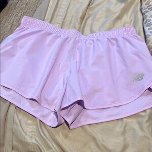 New Balance Lavender Running Shorts